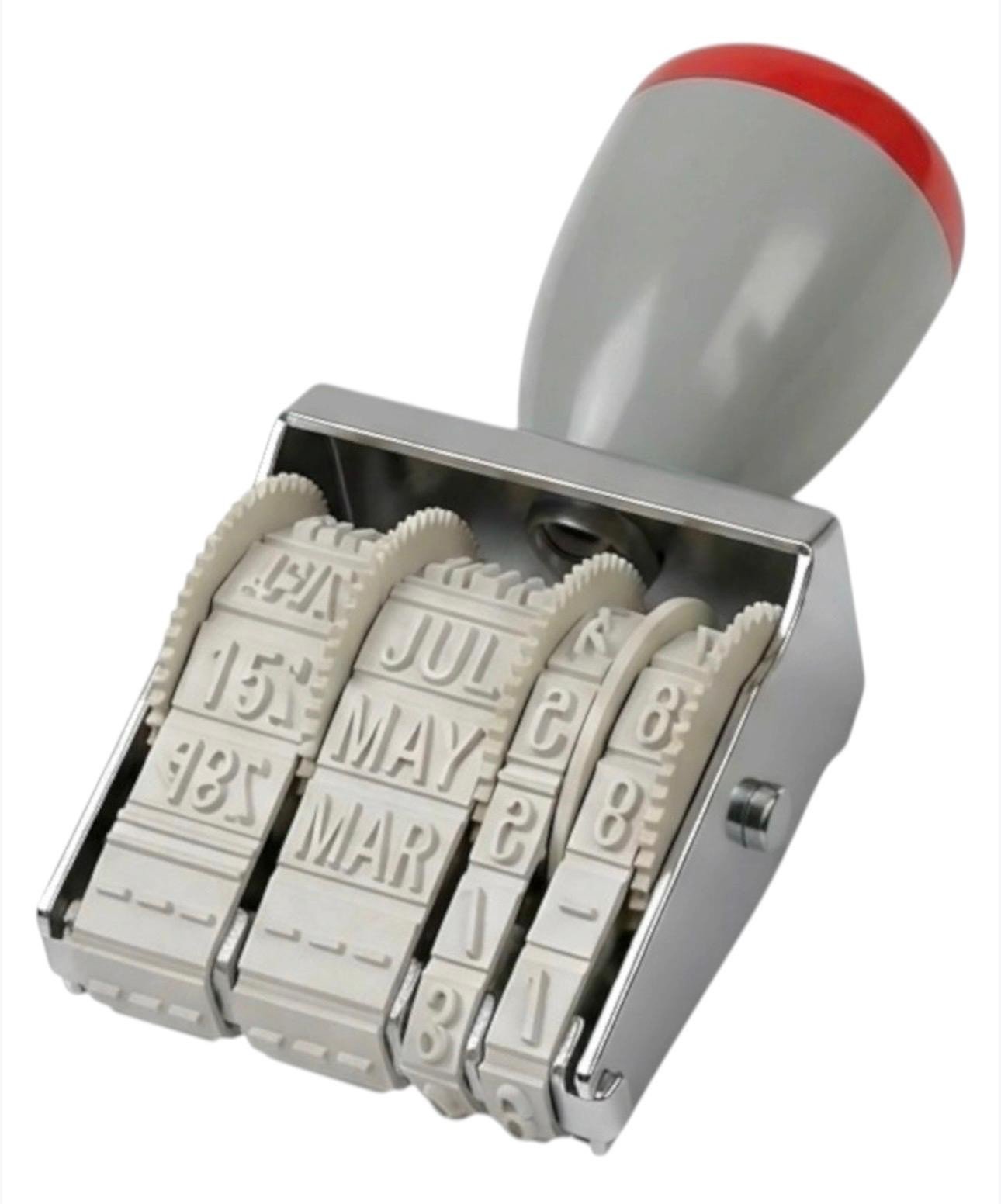 DATE STAMP AND BLACK INK PAD IDEAL STAMPING DATING FOR SCHOOL OFFICE HOME USE