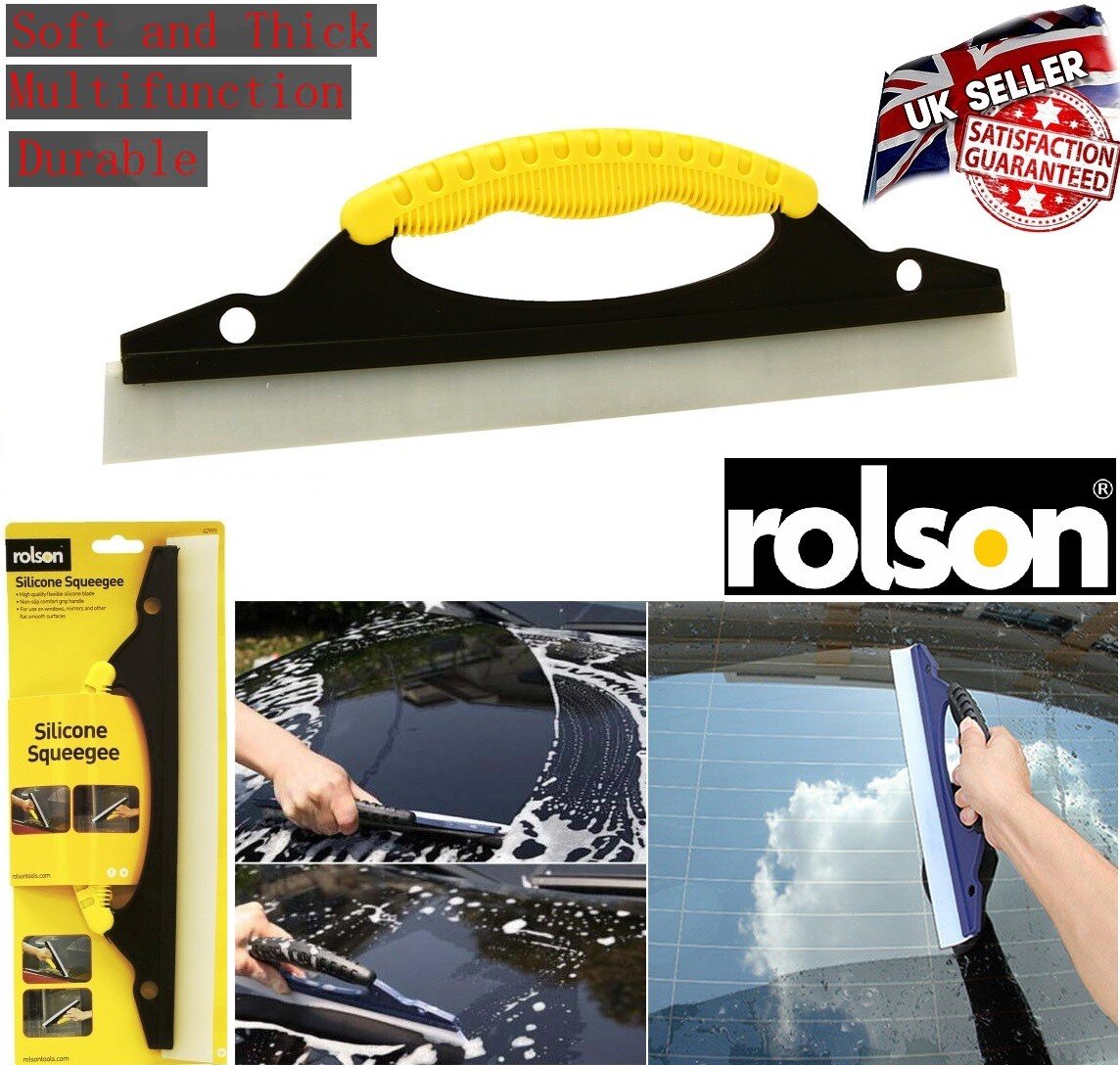 NEW Silicone wash Strong Wiper Vehicle Car Bodywork Window Glass Water Squeegee