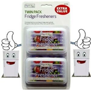 Fridge Freshener Deodoriser Air Fresh Kitchen Smell Odour Refrigerator Clean