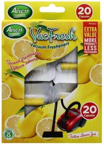 20 Vacuum Air Fresheners Henry Hoover Scented Capsules Tubes Hoover Dust Bags