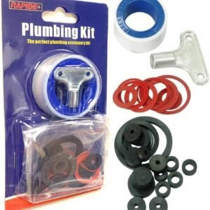 32 TAP LEAKS REPAIR KIT SINKS BATHS KITCHEN WASTE PIPE WASHER SEALS TAPE O RING