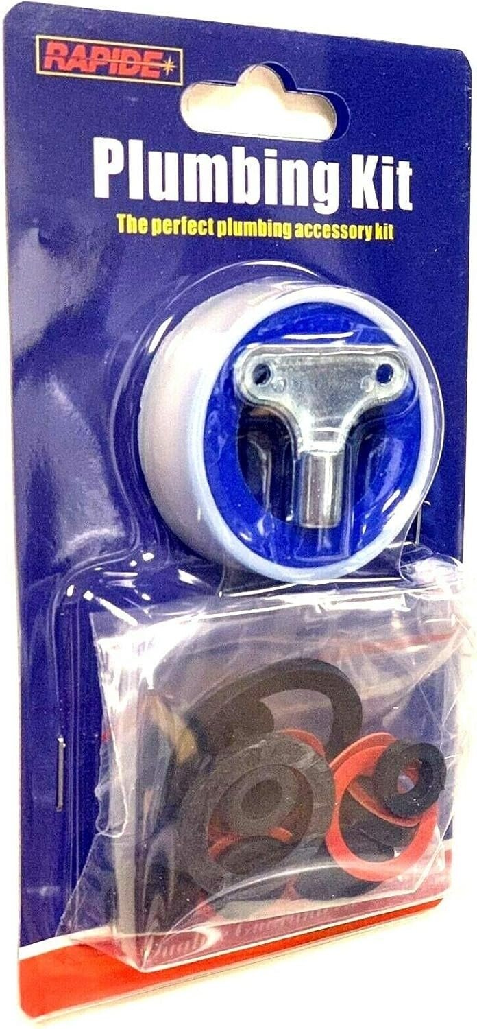 32 TAP LEAKS REPAIR KIT SINKS BATHS KITCHEN WASTE PIPE WASHER SEALS TAPE O RING
