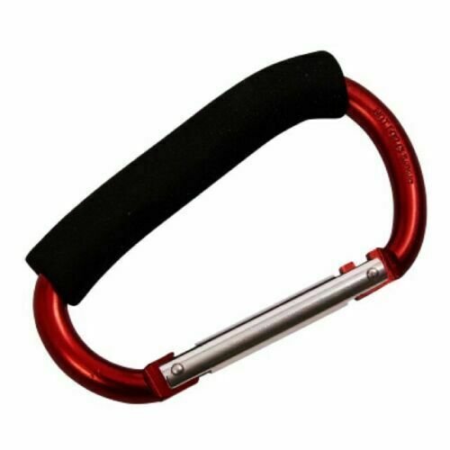 150mm/6" JUMBO ALUMINIUM CARRYING HOOK SPRING LOADED SNAP LOCK CARABINER