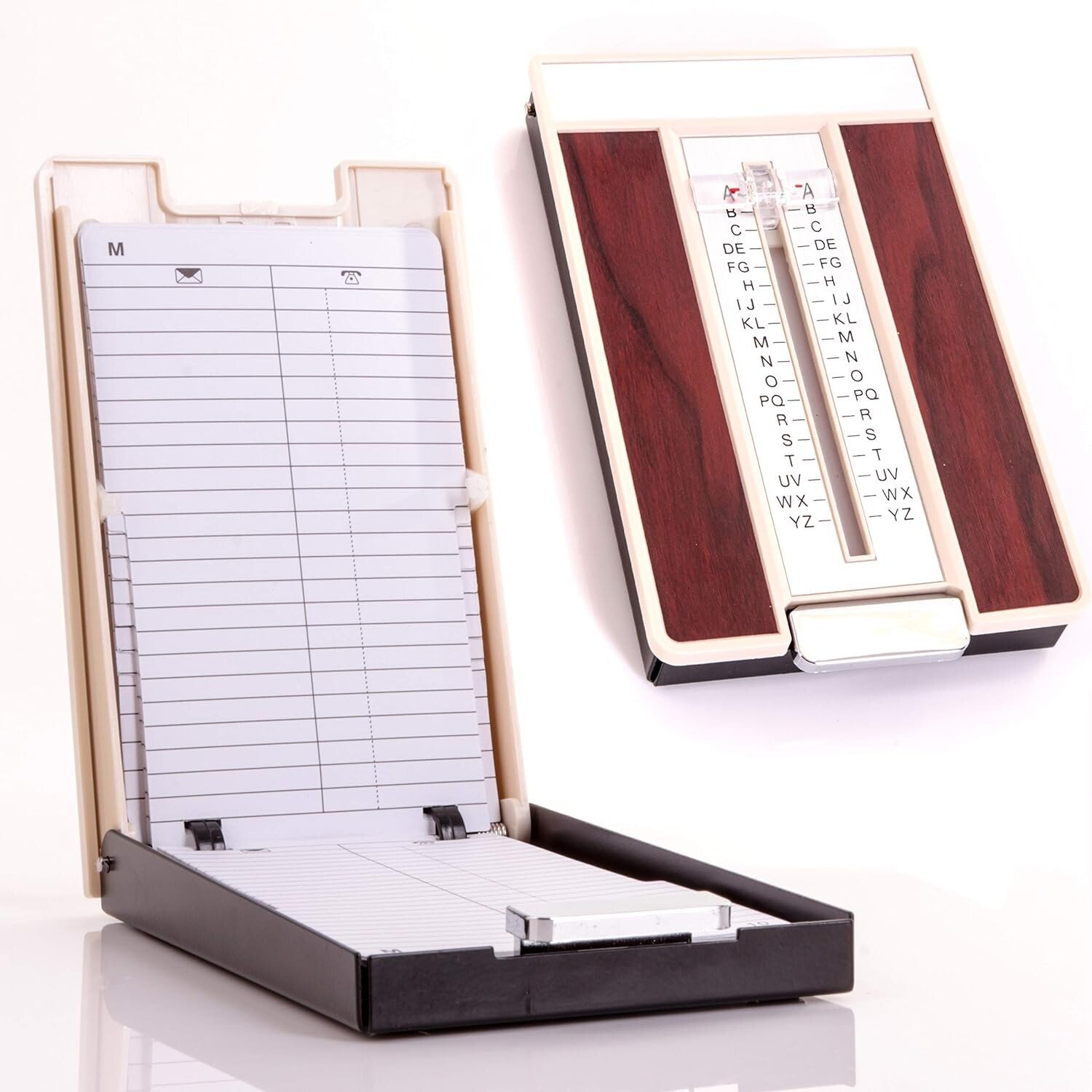 Retro Telephone Book A-Z Index Flip Up Stores 400 Numbers Compact With Magnifier