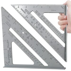 7” Aluminium Alloy Roofing Rafter Square Triangle Angle Guide Marksman 55018C