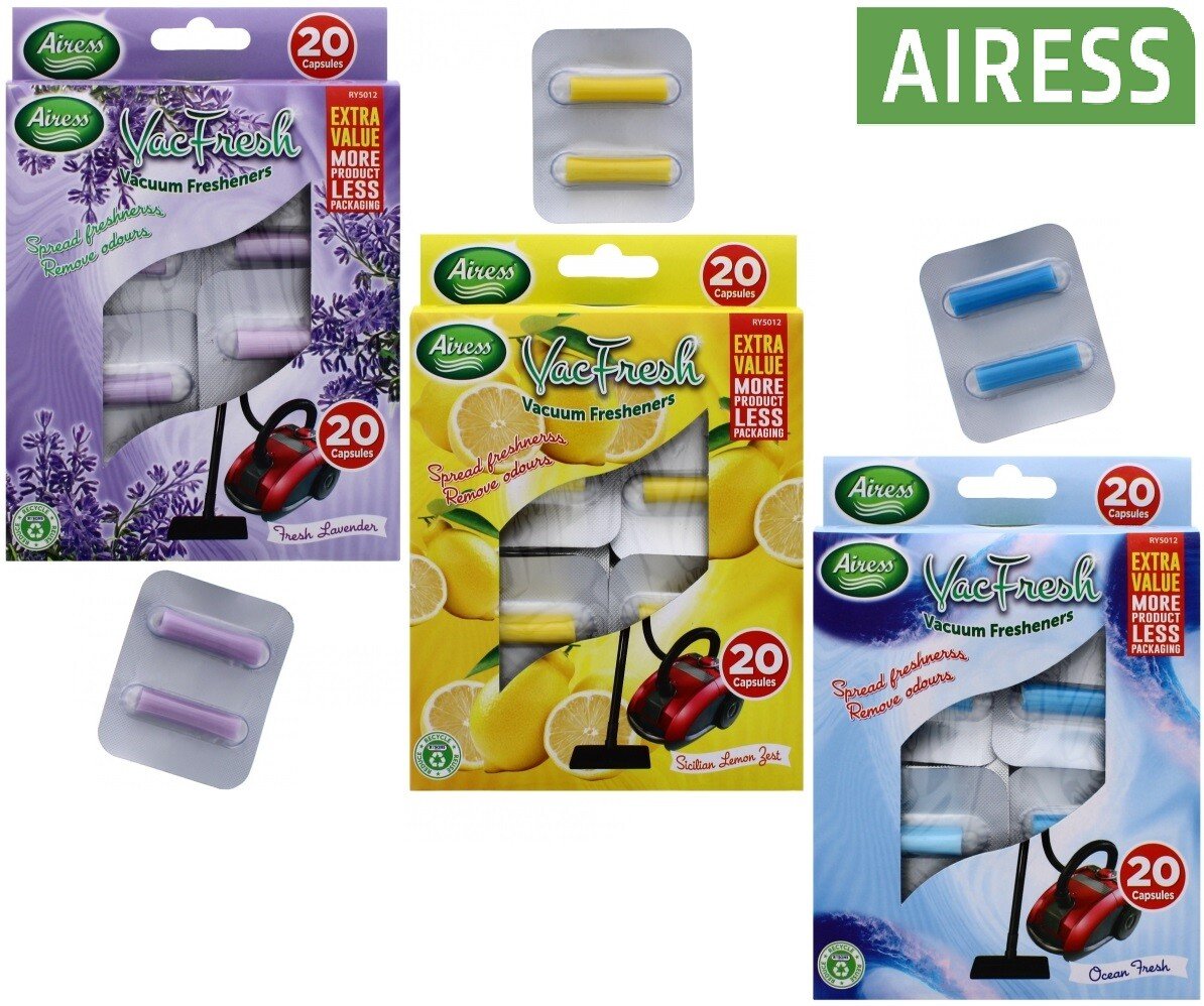 20pk Vacuum Scented Air Freshener Hoover Dust Bags Filters Cleaner Freshener Vac