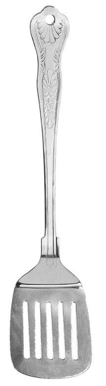 Stainless Steel kitchen Slotted Turner Spatula Kitchen Cooking Tool Utensil 35cm