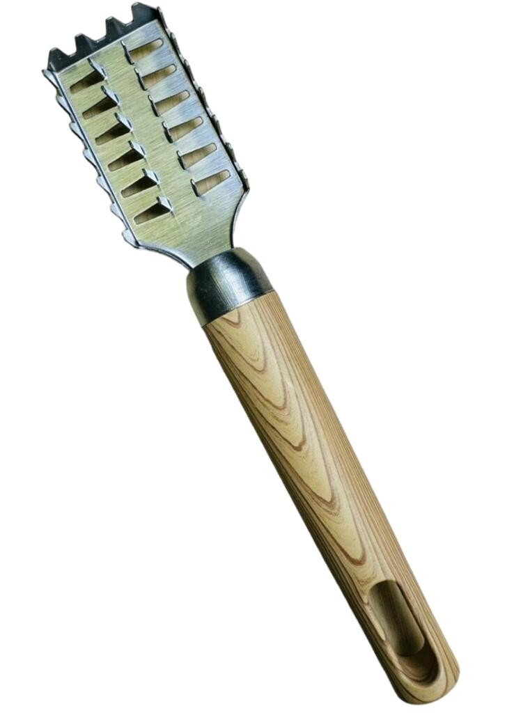 Stainless Steel Fish Cleaner Scaler Scraper Peeler Fish Scale Remover Kitchen