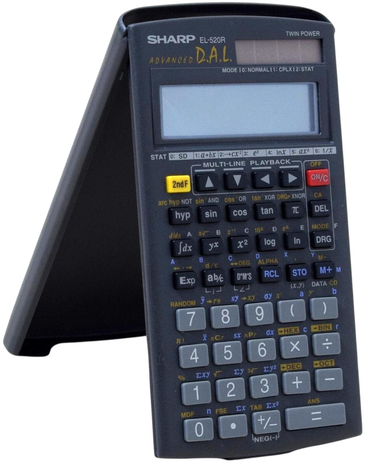 SCIENTIFIC CALCULATOR ELECTRONIC OFFICE SCHOOL EXAMS GCSE WORK OFFICE-SHARP