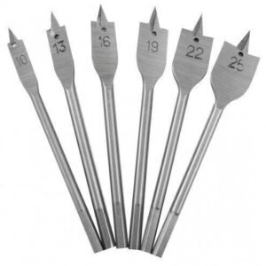 Flat Wood Spade Drill Bit High Quality Hole Cutter METRIC SIZE 10,13,16,19,22,25