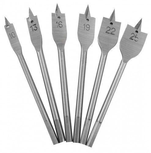 Flat Wood Spade Drill Bit High Quality Hole Cutter METRIC SIZE 10,13,16,19,22,25