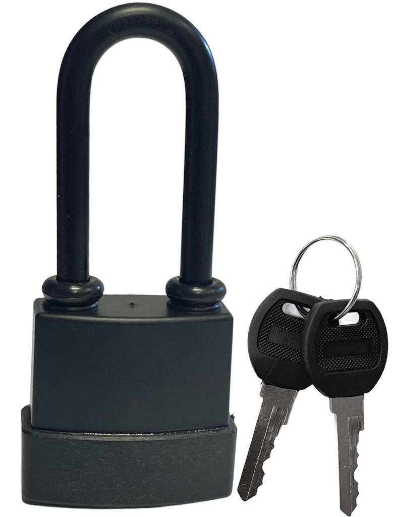 45MM Long Shackle HEAVY DUTY WATERPROOF STEEL OUTDOOR SECURITY PADLOCK LOCK 2Key