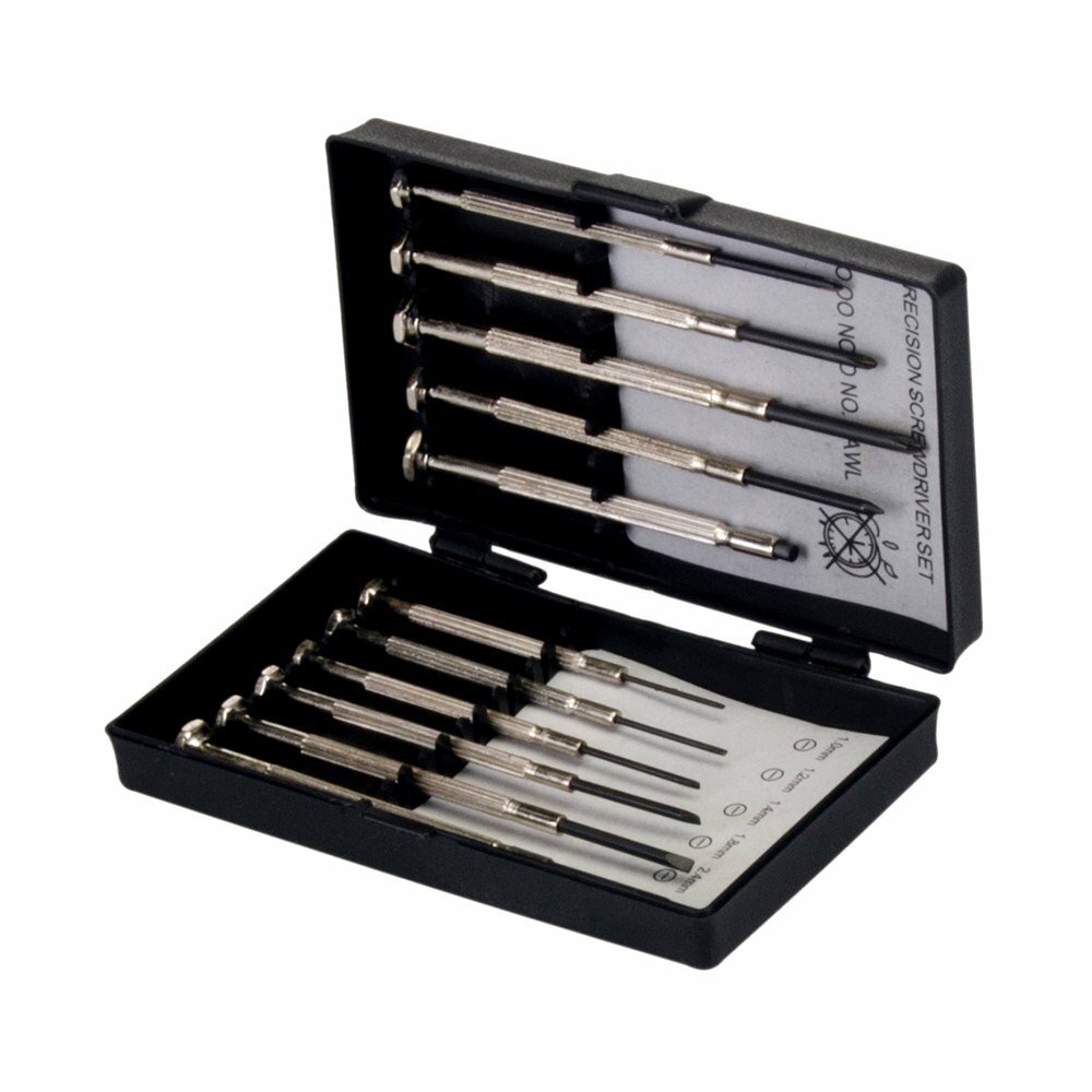 11Pcs Mini Screwdriver Set Precision Tool Kit For Watch Jewelry Glasses Repairs