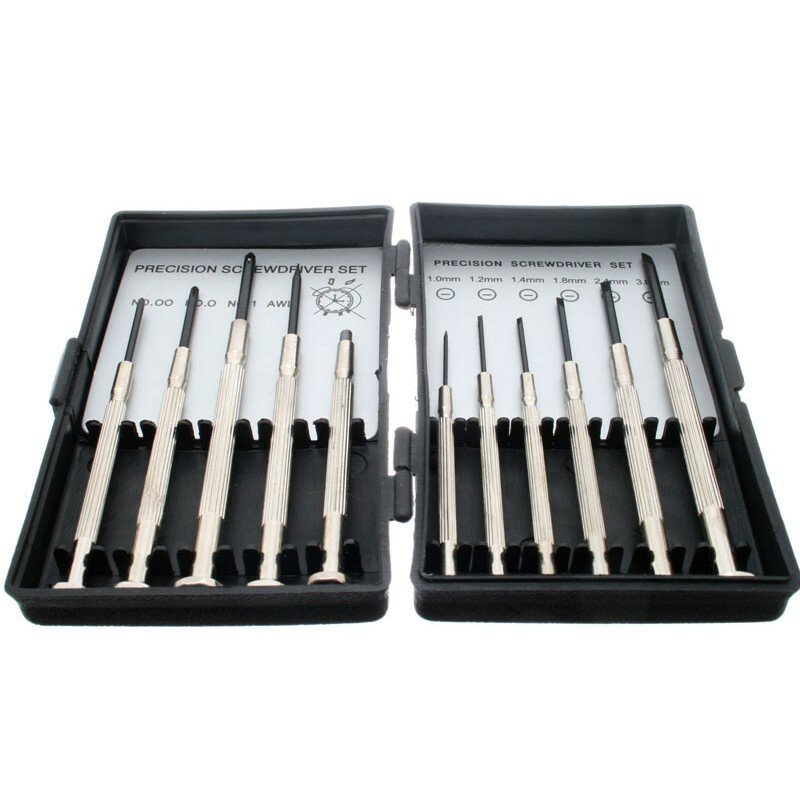 11Pcs Mini Screwdriver Set Precision Tool Kit For Watch Jewelry Glasses Repairs