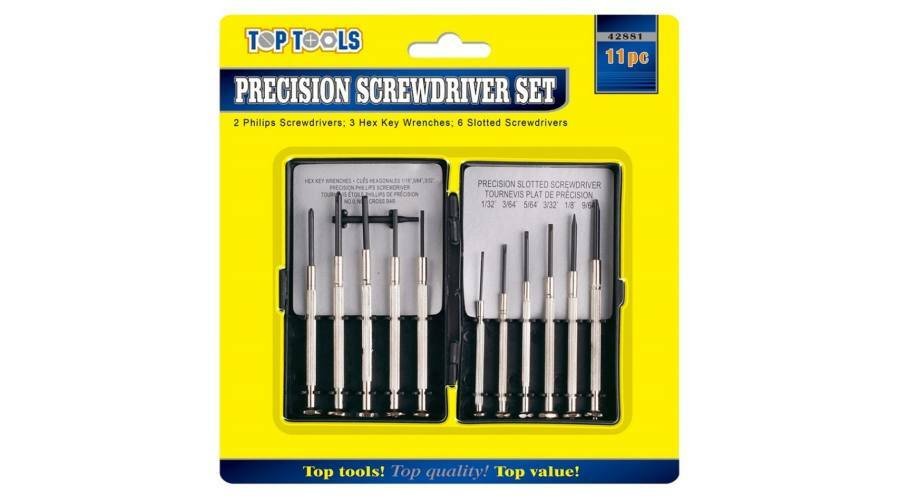 11Pcs Mini Screwdriver Set Precision Tool Kit For Watch Jewelry Glasses Repairs