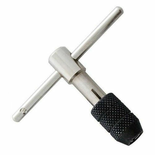 6pc TAP WRENCH & CHUCK SET TOOL STEEL T-HANDLE METRIC M6 M7 M8 M10 M12 AND DIE