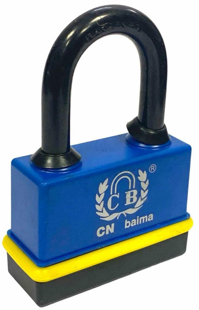Heavy Duty Padlock Long Shackle 40-60mm Waterproof 3 keys Security Outdoor Shed