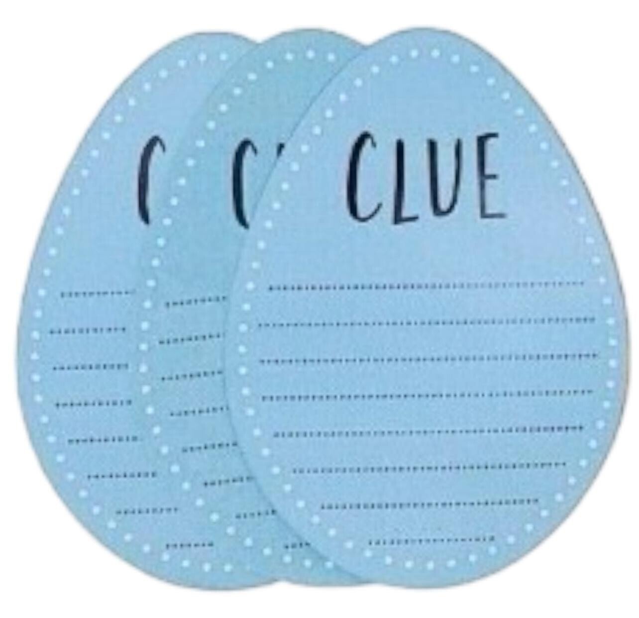Easter Egg Hunt Kit 5 Signs, 20 Bunny Feet & 10 Clue Eggs Decorations Kids Fun
