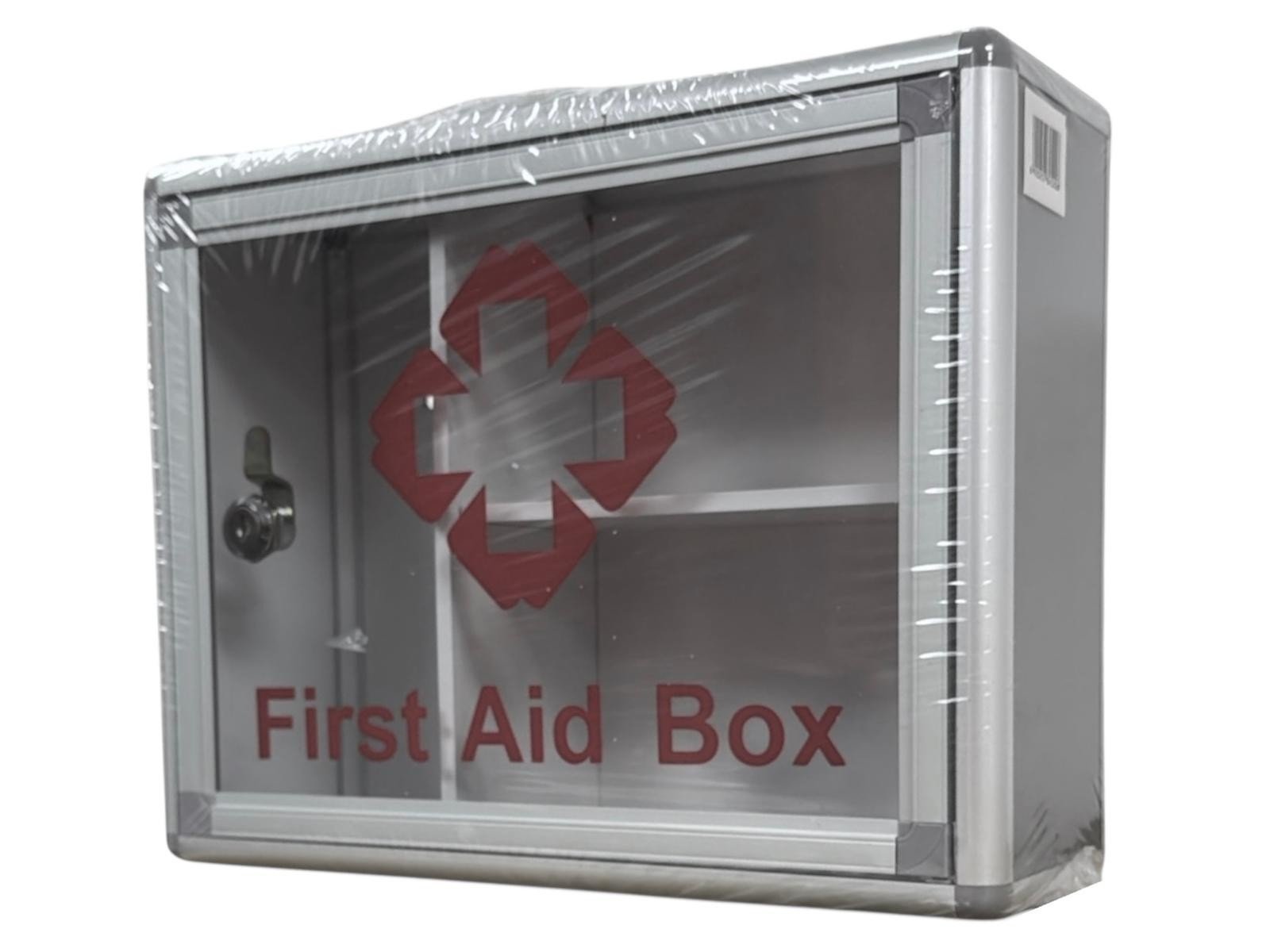 MEDICAL CABINET FIRST AID WALL MOUNTED MEDICINE BOX LOCKABLE WITH 2 KEYS NEW