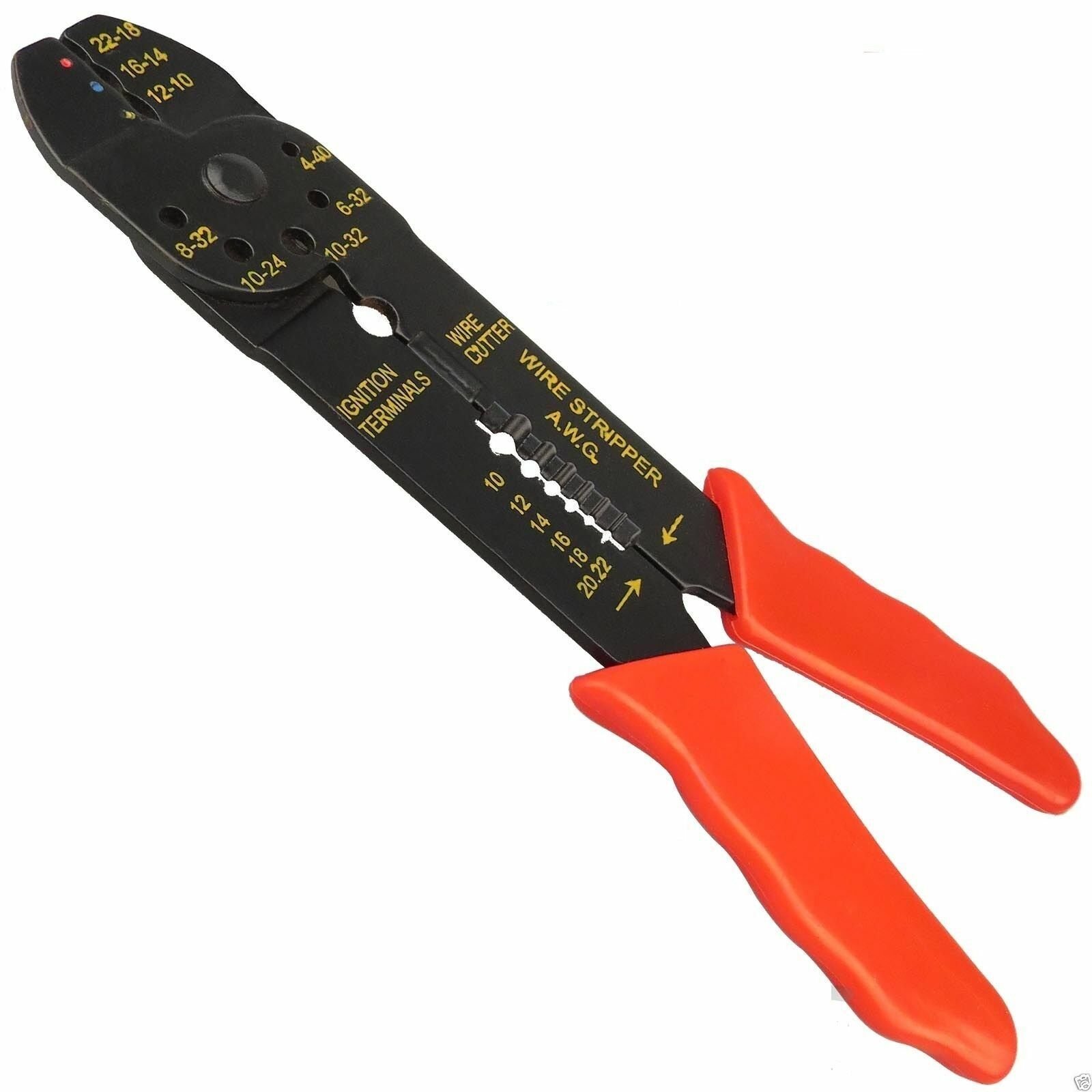 CRIMPING TOOL CABLE CUTTER ELECTRICAL WIRE STRIPPER PLIERS CRIMPER CUTTING DIY