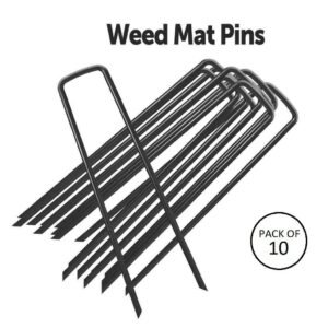 Weed Fabric Galvanised Staples Garden Turf Pins Securing Pegs U Artificial Grass