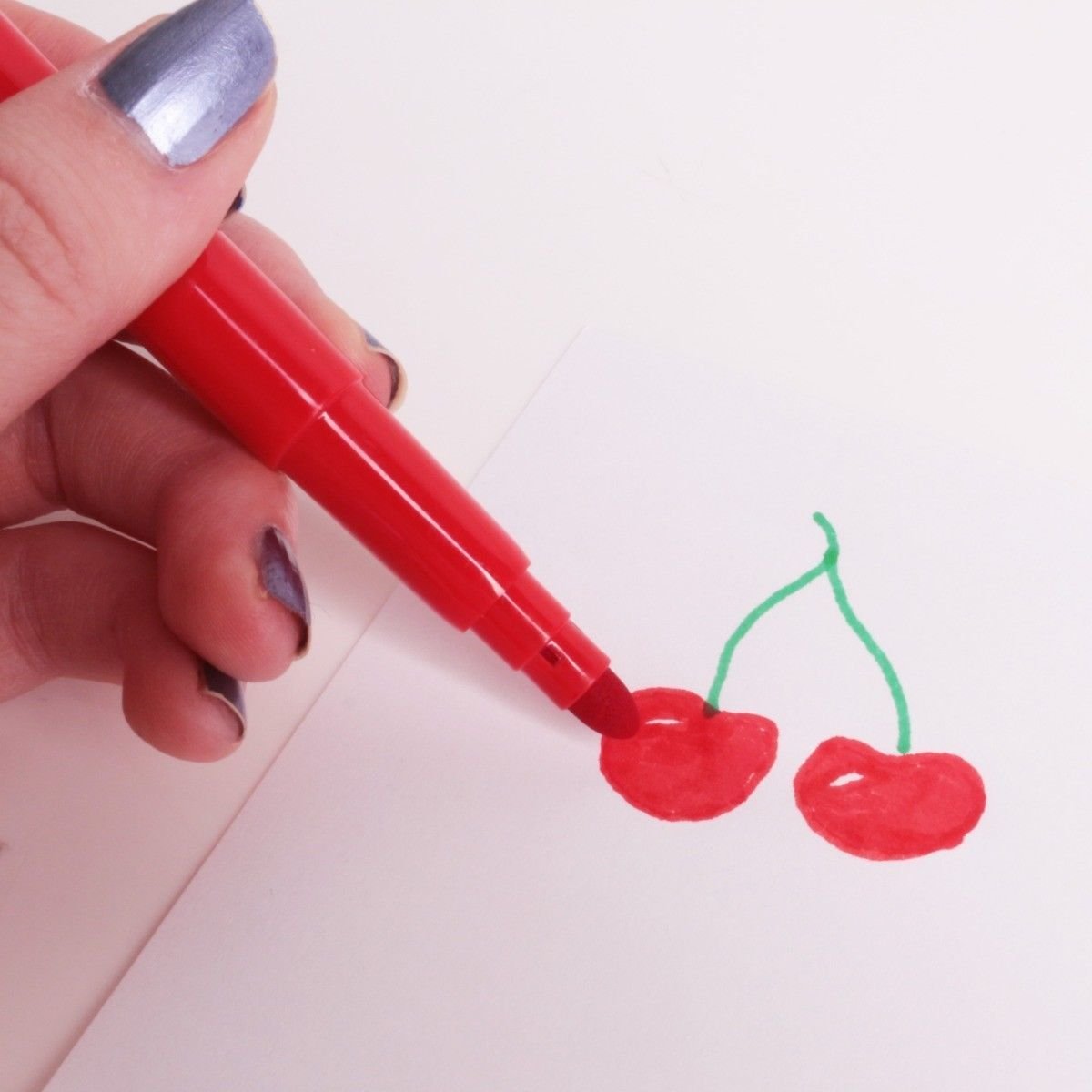 8 SCENTED MARKERS SCENTED FELT TIP PENS SMELL PENS FRUIT SMELLY PENS FRAGRANCE