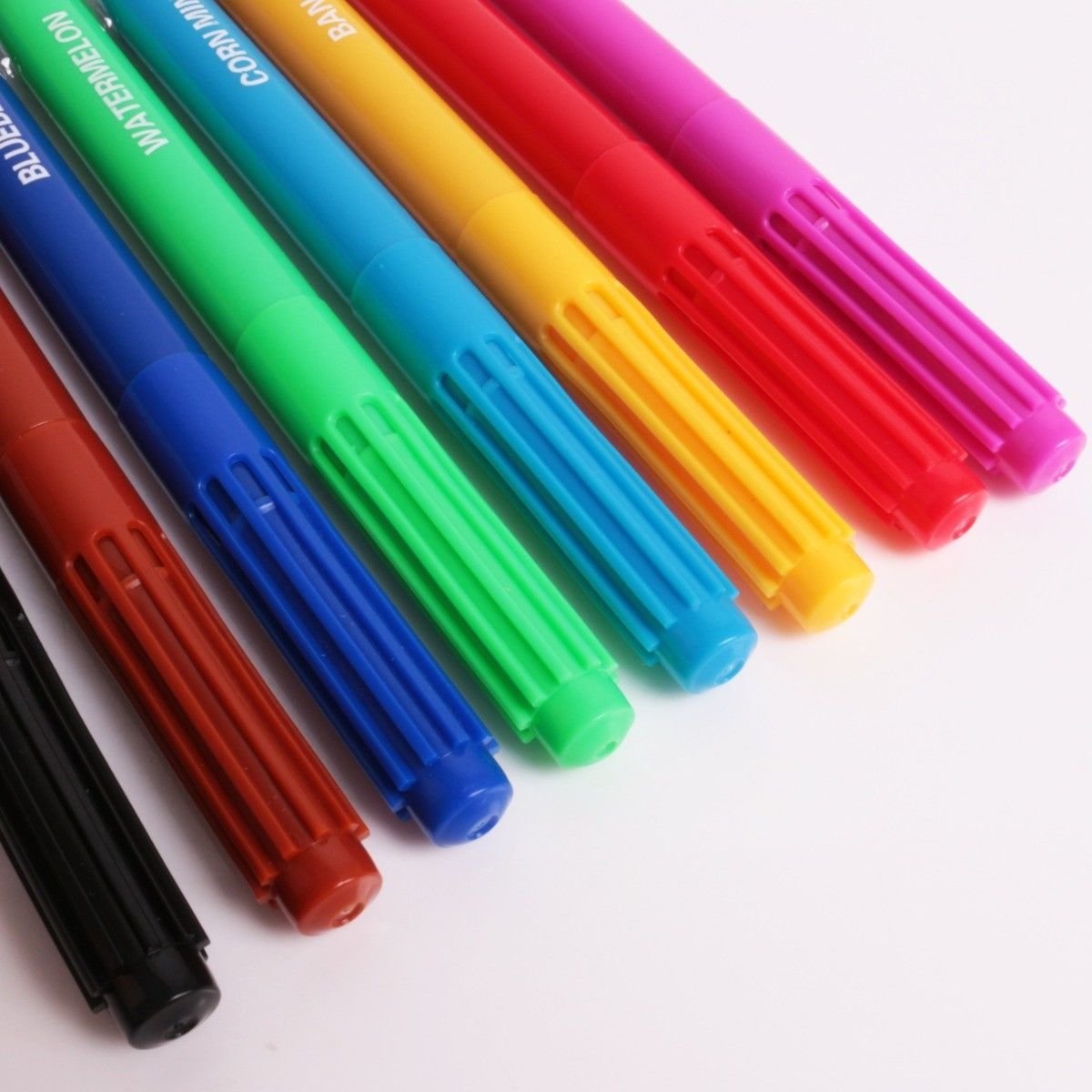 8 SCENTED MARKERS SCENTED FELT TIP PENS SMELL PENS FRUIT SMELLY PENS FRAGRANCE