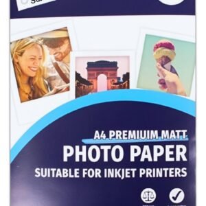 8 / 16 Sheets A4 Premium Matt Photo Paper for Inkjet Printer Quick Drying 230GSM