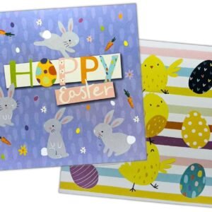 8 Pack of Easter Cards, 8 Open Easter Cards, 8 Mixed pack of Easter Cards