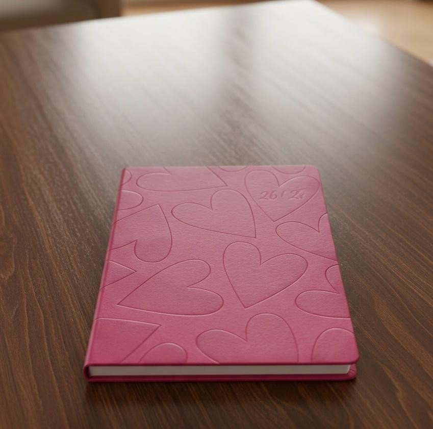 2026-2027 A5 Size Academic Mid Year Week to View Student Teacher Diary Planner