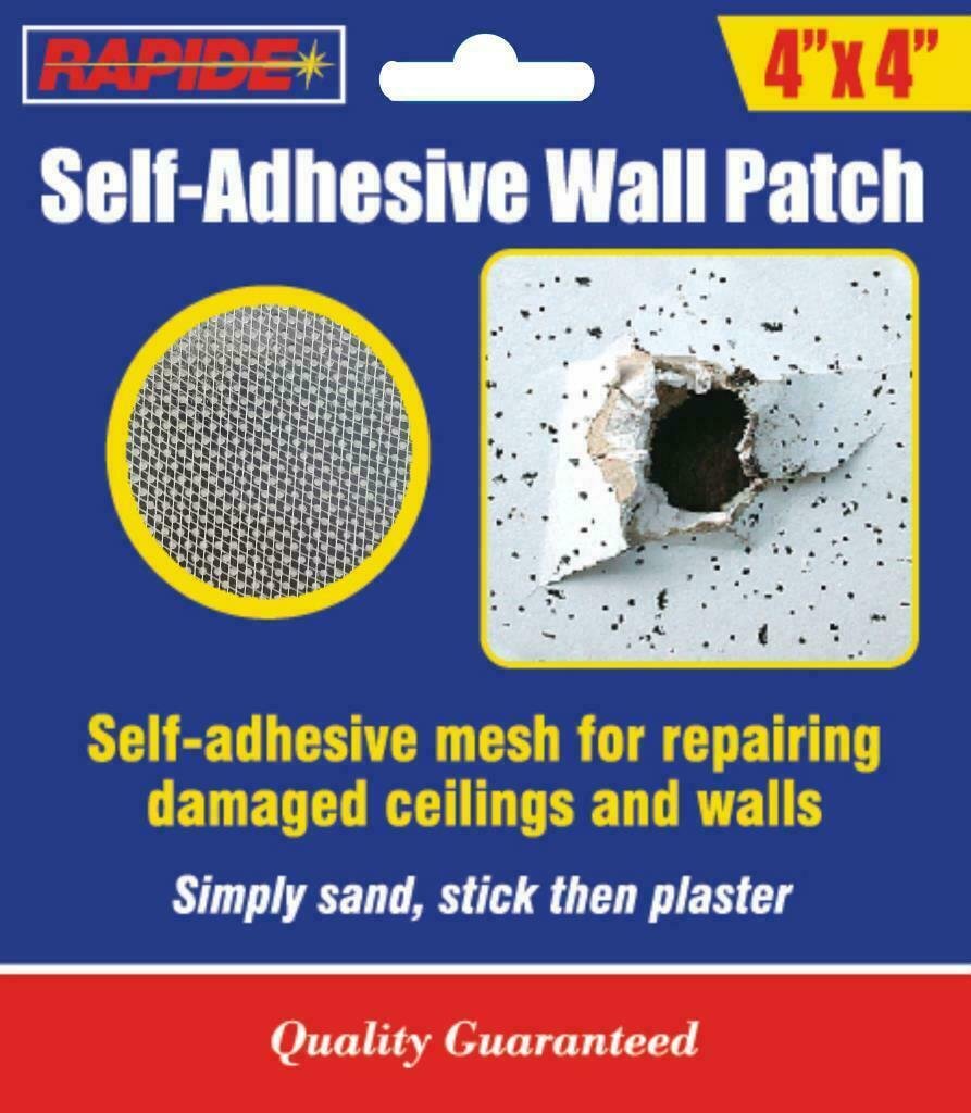 Plasterboard Wall Patch Repairs Damaged Plaster Walls Ceilings Metal Mesh Gauze