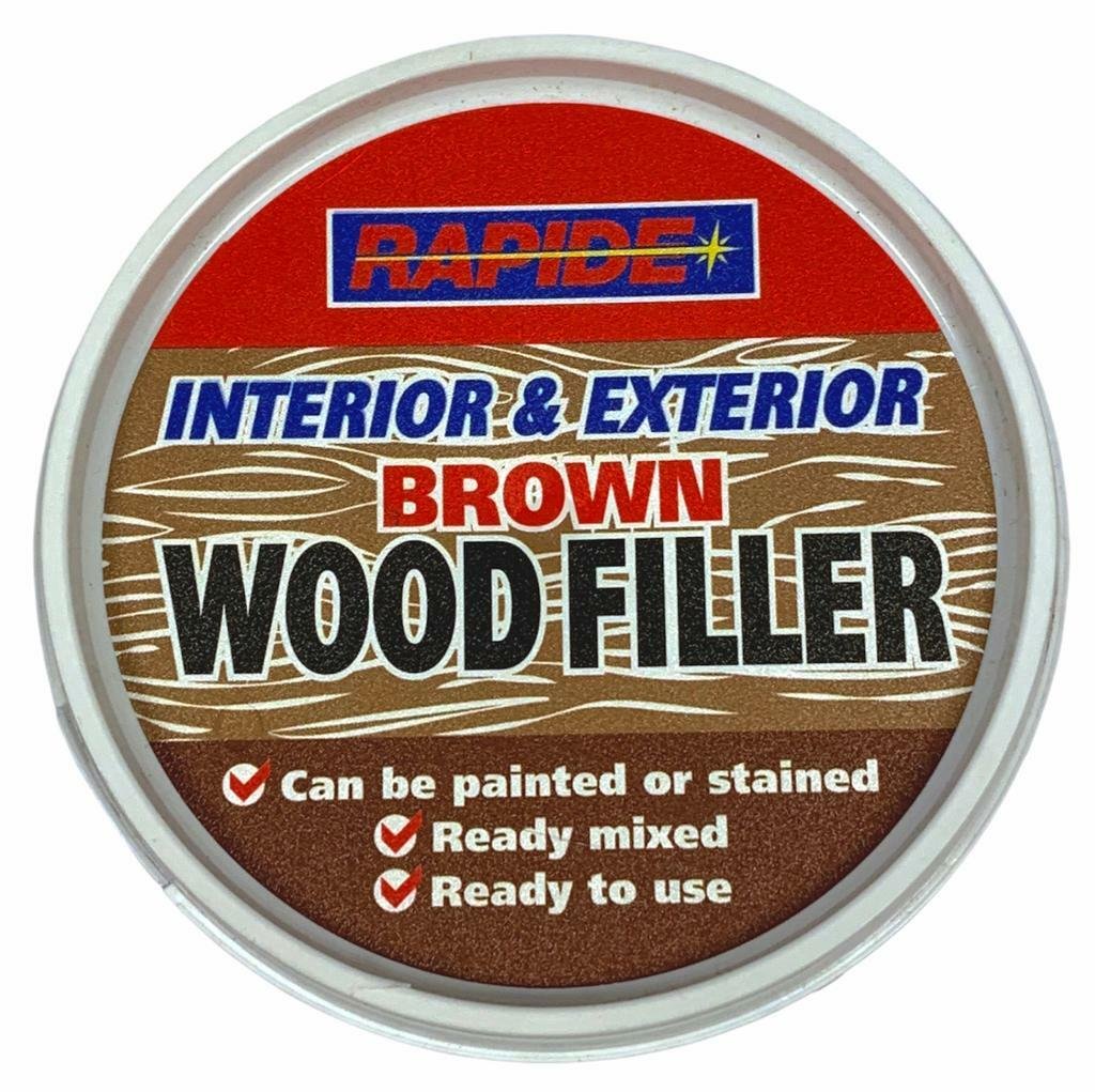 Pack OF 2 Wood Filler 500g Brown Flexible Ready Mixed Wood Repair Wood fil