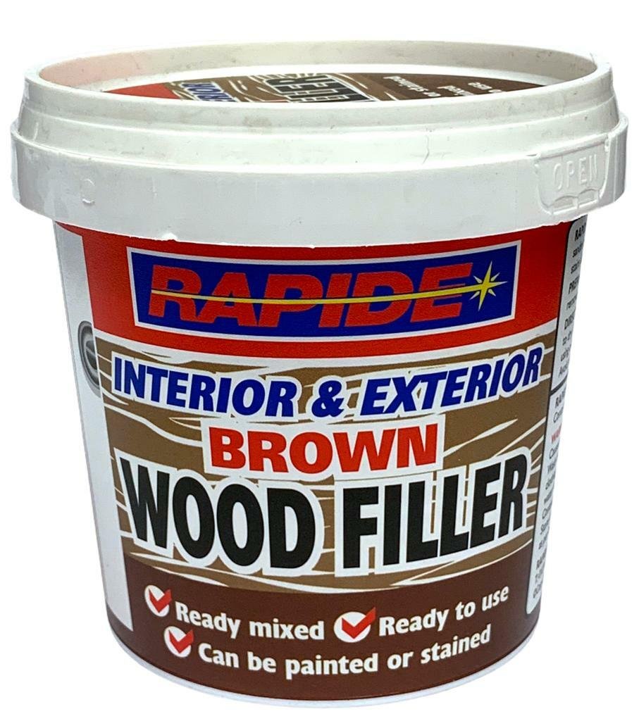 Pack OF 2 Wood Filler 500g Brown Flexible Ready Mixed Wood Repair Wood fil