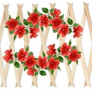 3 x Expanding Wooden Trellis Climbing Plants Fence Screening Lattice 180 x 120cm