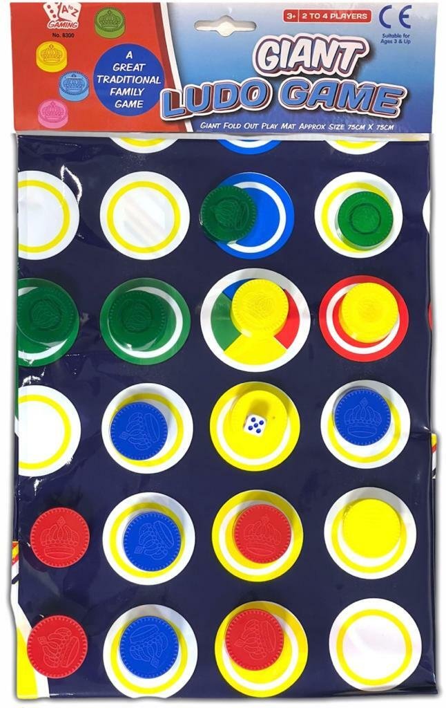 Snakes and Ladders and Ludo Giant Games Board Family Fun Indoor / Outdoor Games