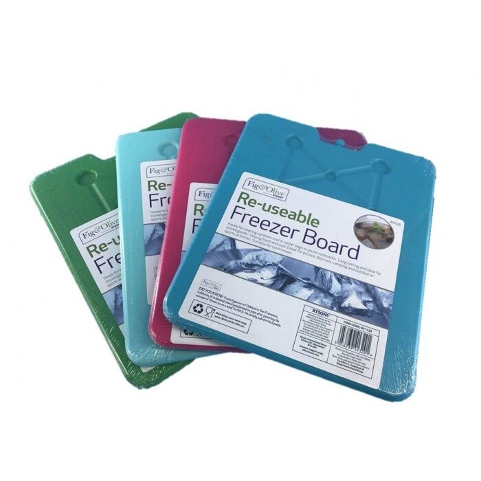 3 x Large 800g Ice Pack Cool Box Bag Freezer Block Travel Camp Picnic Reusable