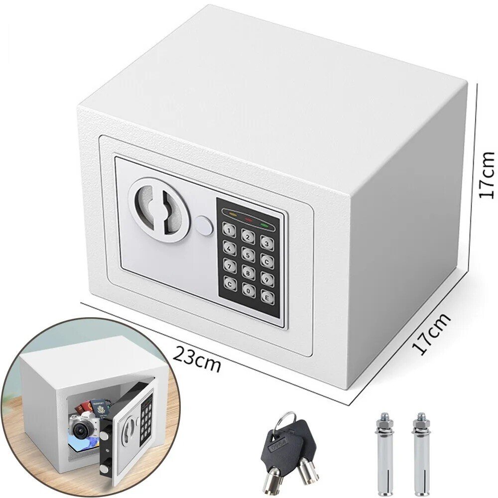 Secure Digital Steel Safe High Security Electronic Home Office Money Safety Box