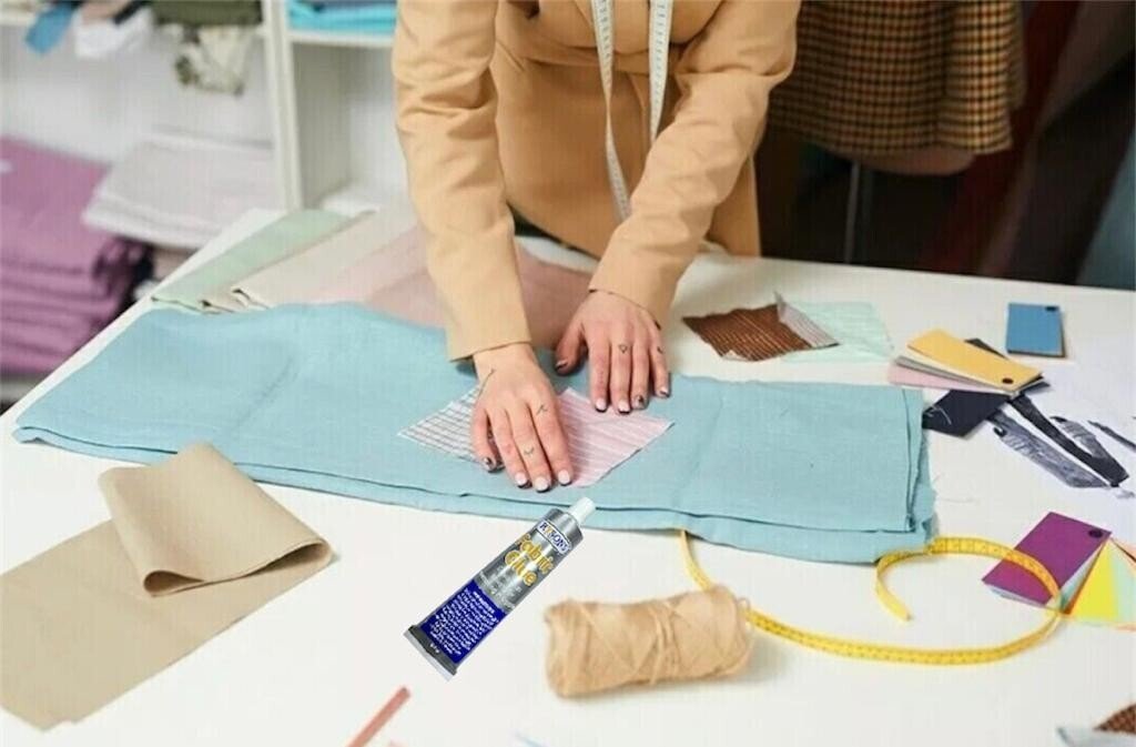 2 Super Extra Strong Fabric Glue Quick Bond Washable Textile Sewing Hemming 54g