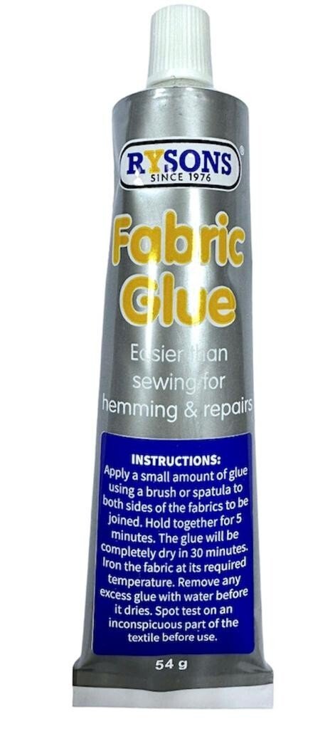 2 Super Extra Strong Fabric Glue Quick Bond Washable Textile Sewing Hemming 54g