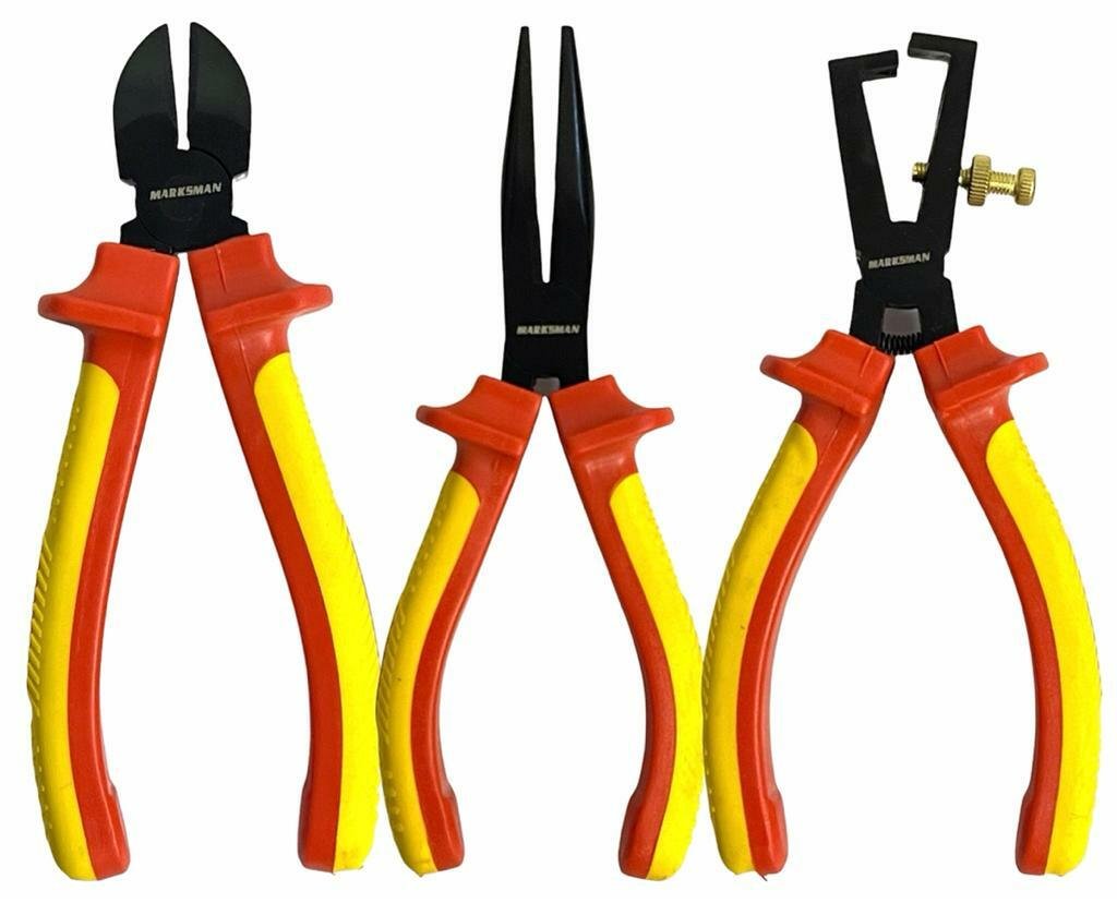 11PCS Electricians Screwdriver Set Electrical Fully Insulated Tool w/ Kit Case