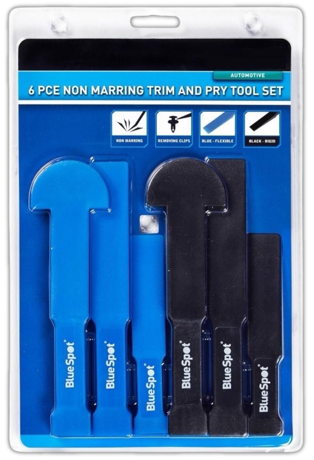 6 Professional Non Marking Car Trim Removal And Pry Tool Kit Panel Door Dash Set