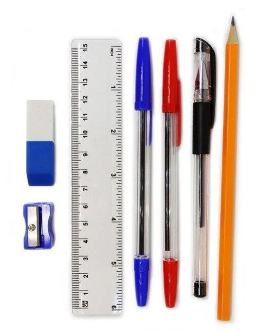 Back to School Stationery Pen Pencil Eraser Ruler Pencil Stationary Gift Set