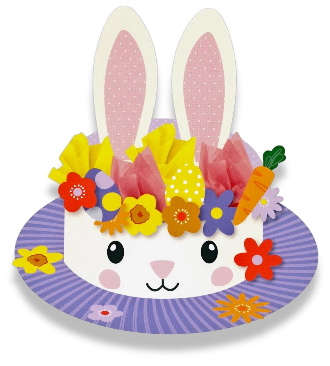 Easter Bonnet Kit Make Your Own Easter Bonnet Hat for Kids Easter Craft Supplies