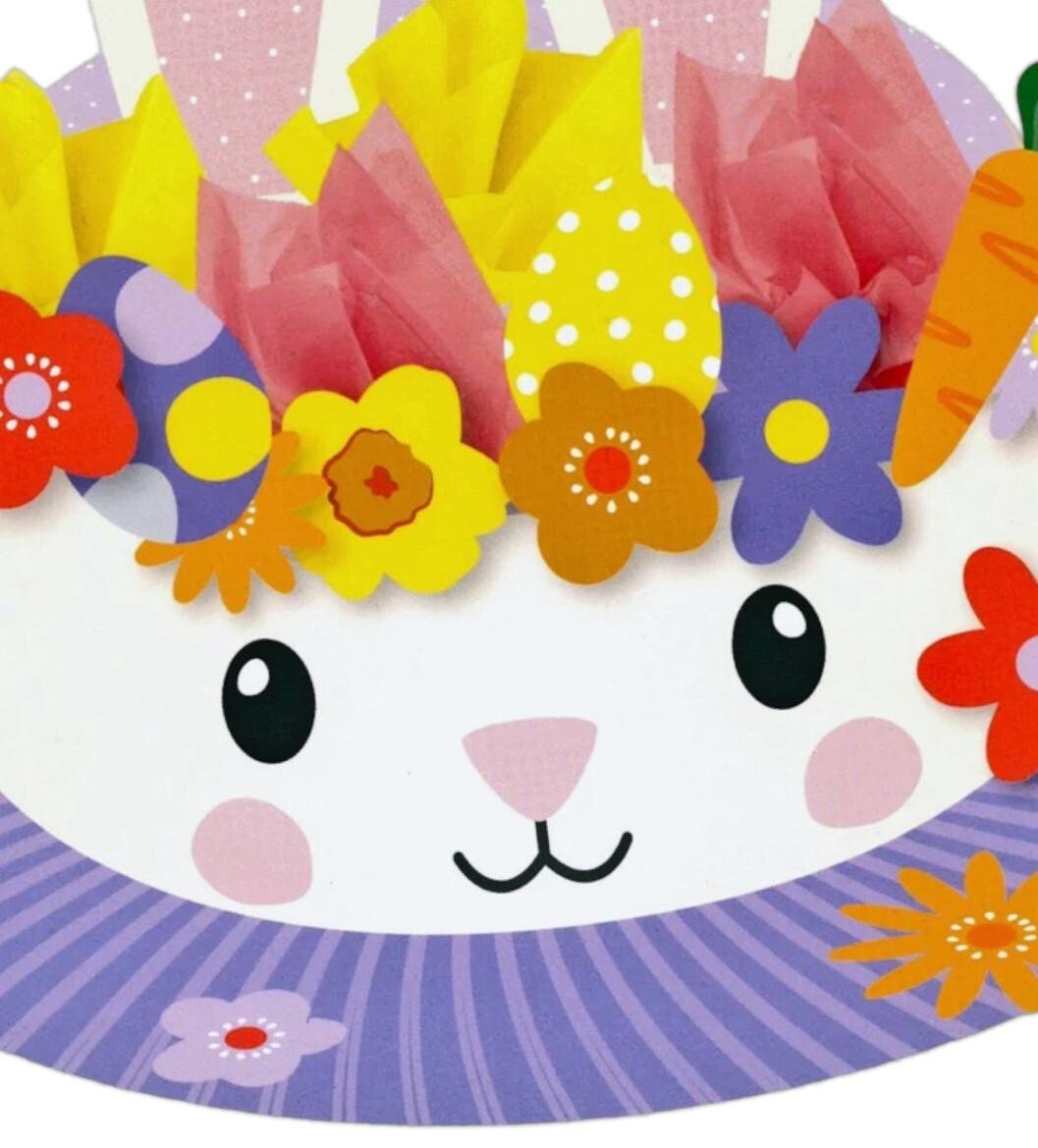 Easter Bonnet Kit Make Your Own Easter Bonnet Hat for Kids Easter Craft Supplies