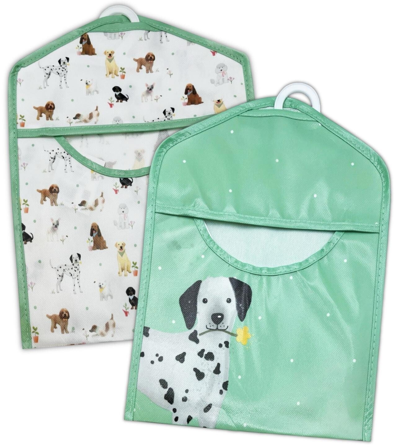 2 Pcs Premium Waterproof Durable Pegs Holder Storage Bag Dogs Hanging Hook 35cm
