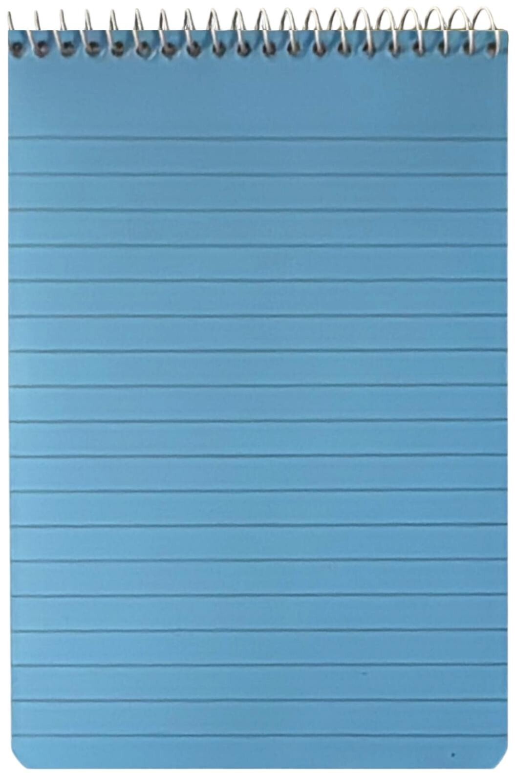 6 Neon NOTE PADS Neon Spiral Bound Ruled Lined 100x150mm Plastic Cover Notebooks