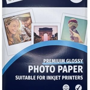 20 SHEETS A4 PREMIUM GLOSSY HIGH GLOSS PHOTO PAPER 210GSM INKJET PRINTER PICTURE