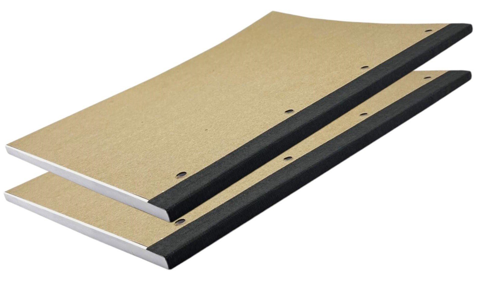 2x A4 Plain Refill Pad 100 Page Notepad Memo Writing Ruled Student Office School