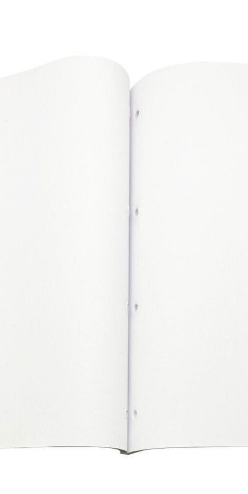 2x A4 Plain Refill Pad 100 Page Notepad Memo Writing Ruled Student Office School