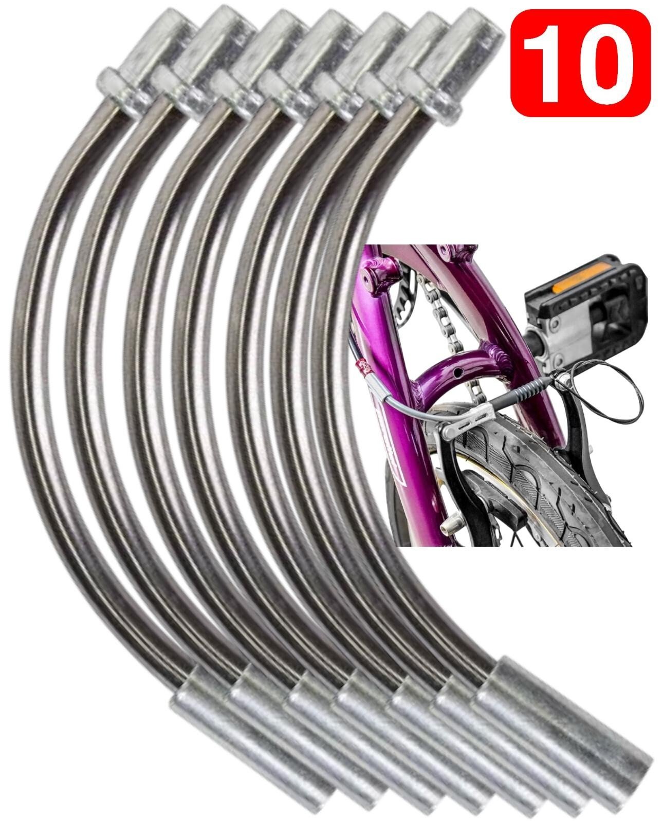 10x V Brake Noodles Cable Guide Bend Tube Pipe for BMX MTB Mountain Bikes Cycles